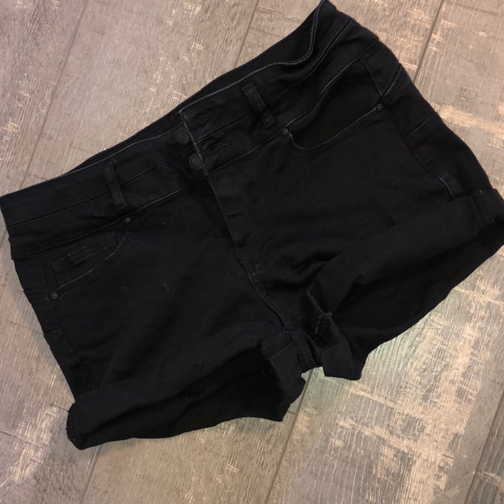 Black shorts